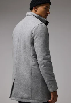 Manteau en optique laine