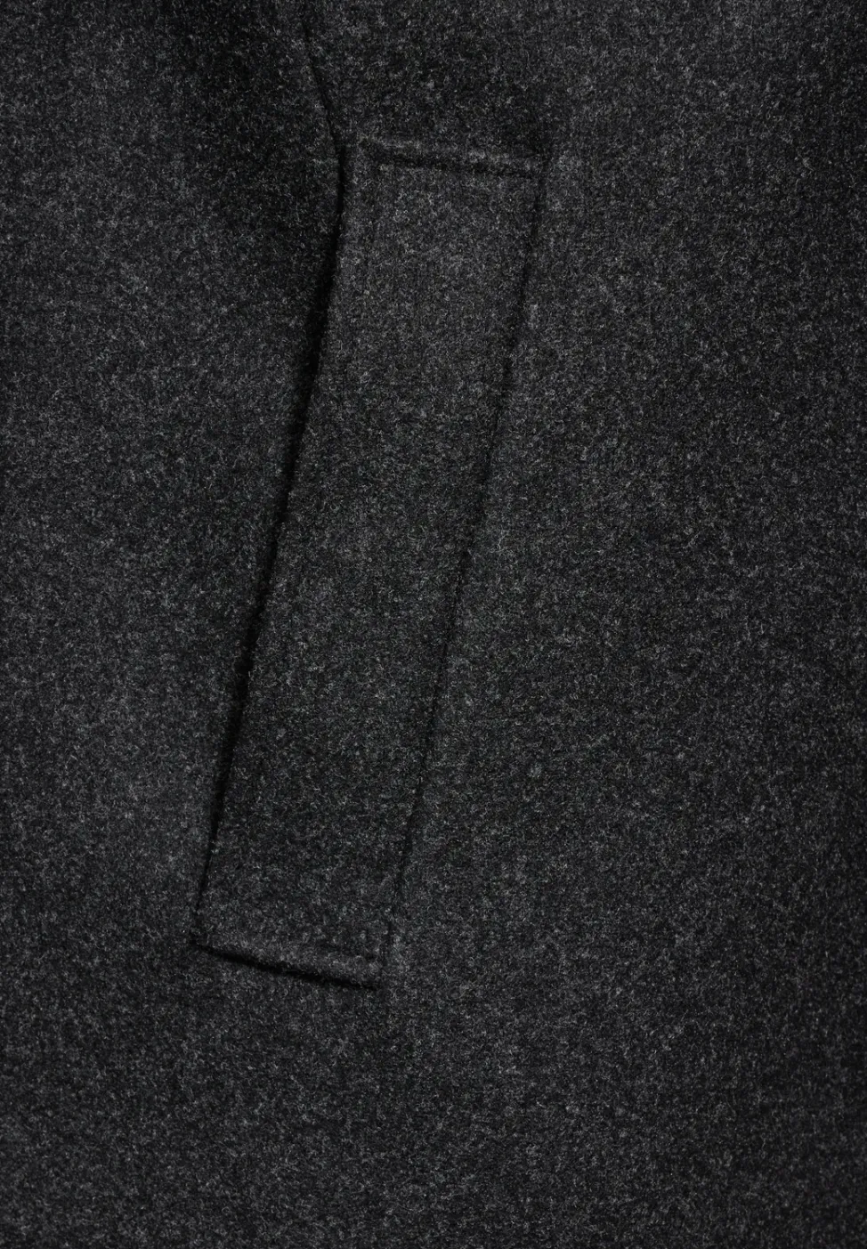 Manteau en optique laine