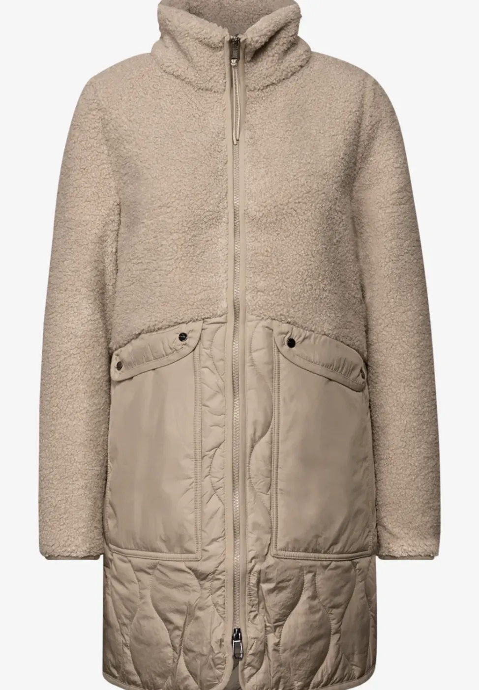 Manteau à structure mixte