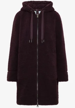 Manteau Teddy avec capuche