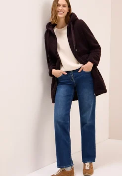 Manteau Teddy avec capuche