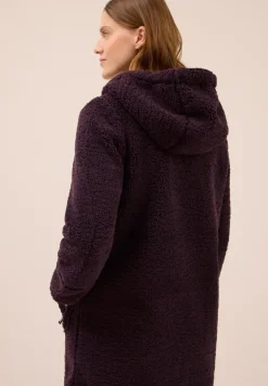 Manteau Teddy avec capuche