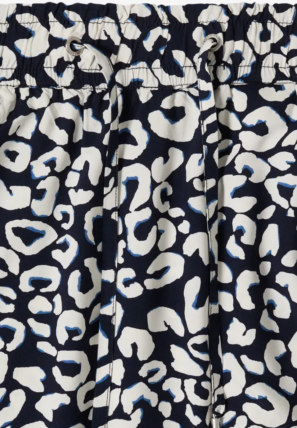 Maxi-jupe avec motif graphique