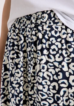 Maxi-jupe avec motif graphique