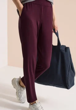 Pantalon ajusté taille mi-haute coupe slim