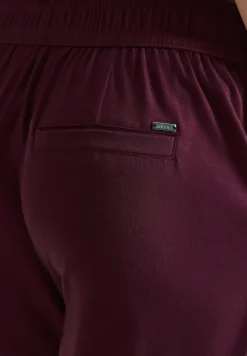 Pantalon ajusté taille mi-haute coupe slim
