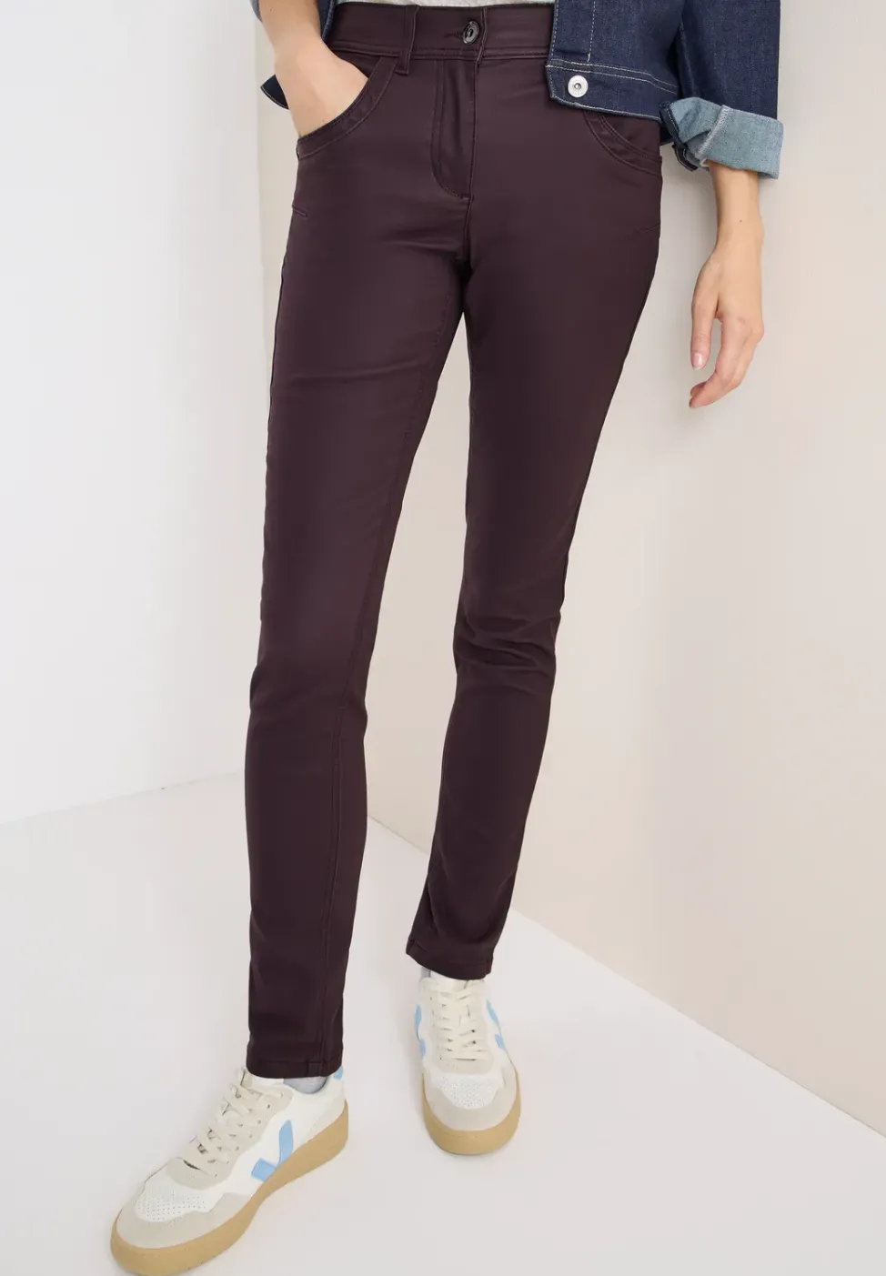 Pantalon au look cuir