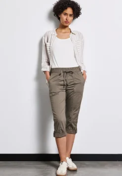 Pantalon 3/4 avec turn-up