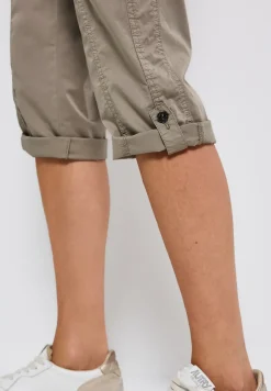Pantalon 3/4 avec turn-up