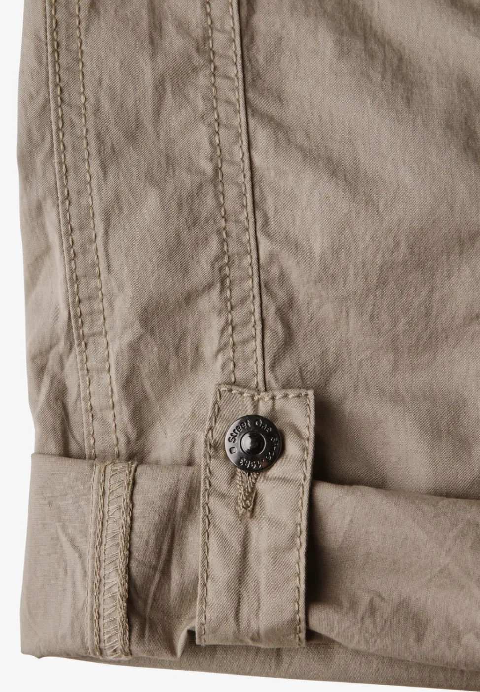 Pantalon 3/4 avec turn-up