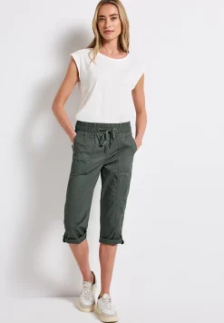 Pantalon 3/4 avec turn-up