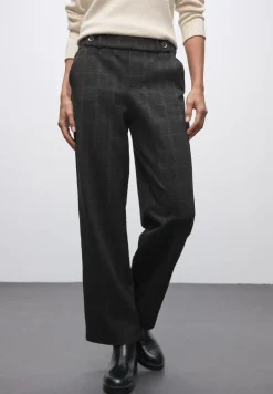 Pantalon à carreaux Straight Legs