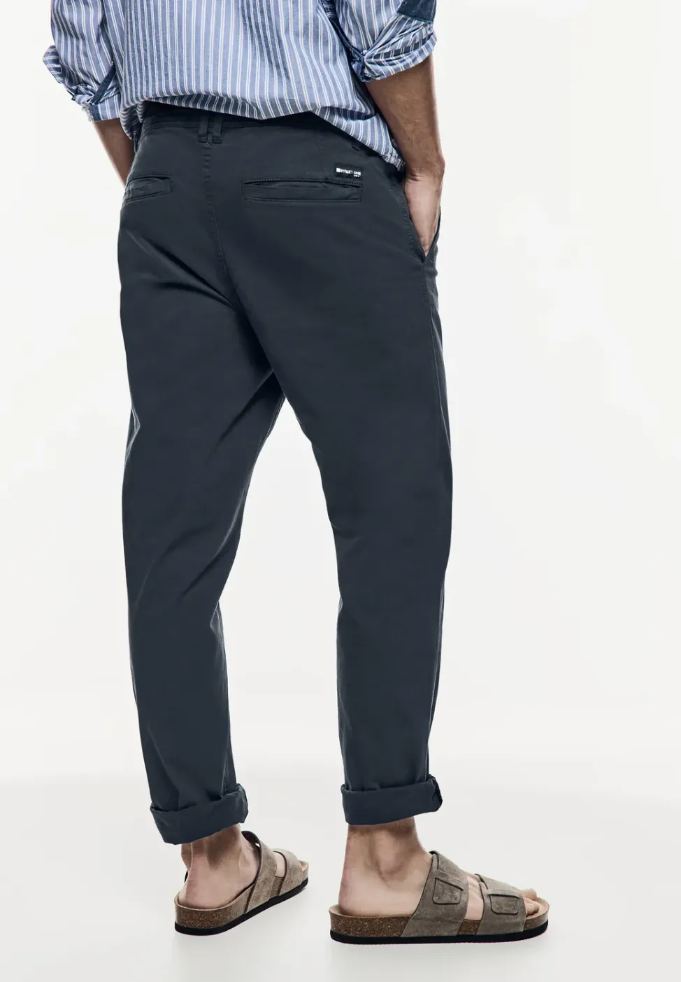 Pantalon chino coupe droite