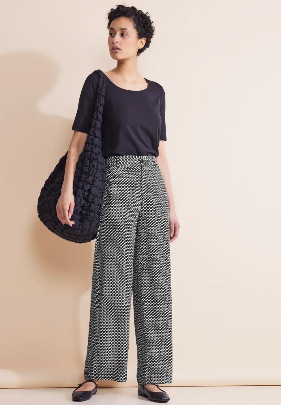 Pantalon coupe ample