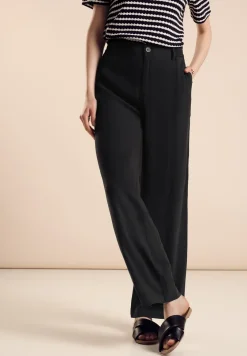 Pantalon coupe ample en viscose