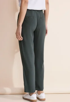 Pantalon coupe ample en viscose