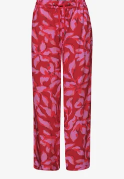 Pantalon coupe large en style ample à imprimé