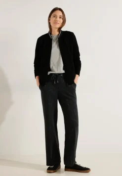 Pantalon culotte jacquard coupe ample