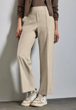 Pantalon droit mélangé
