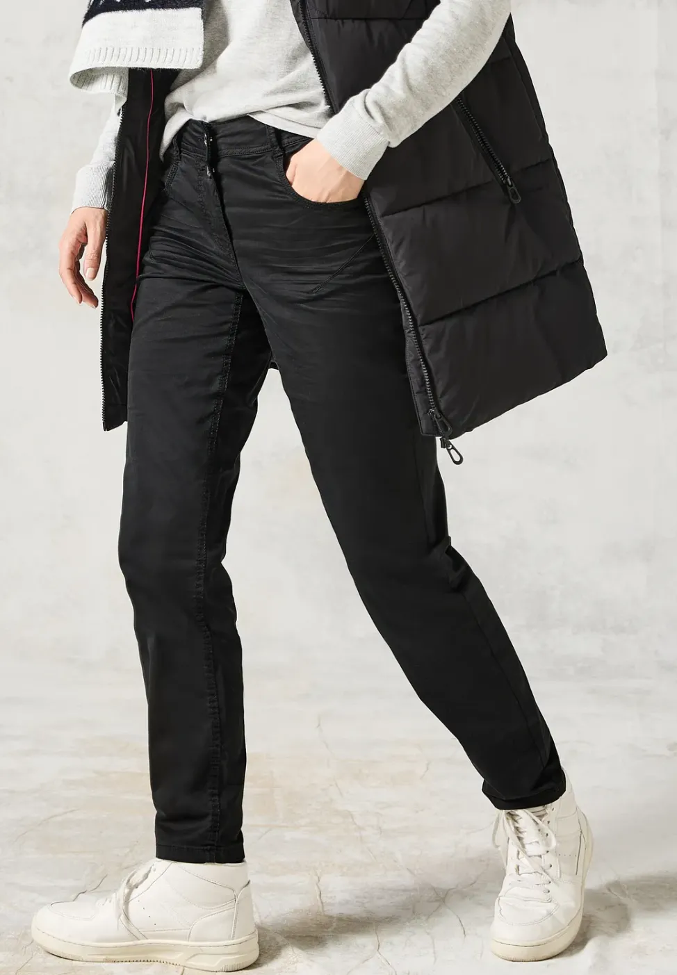 Pantalon en coupe casual