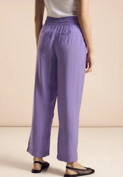 Pantalon en Cupro à jambes larges