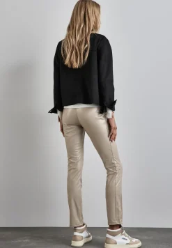 Pantalon enduit