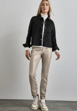 Pantalon enduit