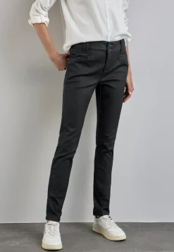 Pantalon enduit