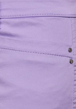 Pantalon en satin 7/8