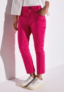 Pantalon en satin 7/8