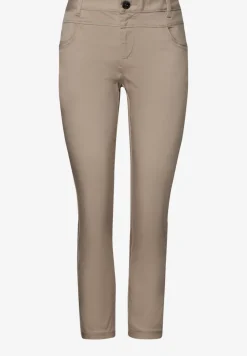 Pantalon en satin 7/8