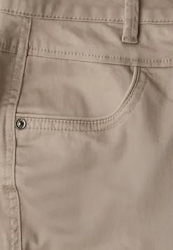 Pantalon en satin 7/8