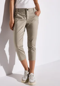 Pantalon 3/4 en satin