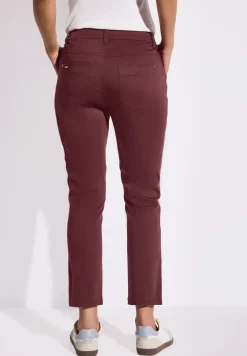 Pantalon en satin 7/8