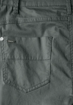 Pantalon 3/4 en satin avec poches