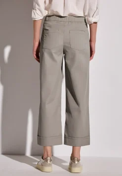 Pantalon en sergé Straight Legs