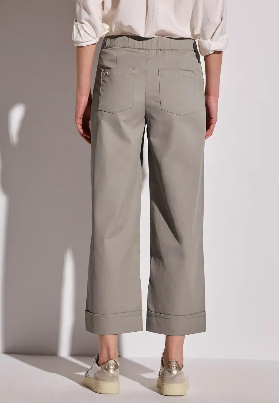 Pantalon en sergé Straight Legs