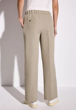 Pantalon en sergé Straight Legs