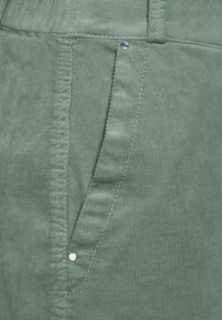 Pantalon en velours côtelé, coupe décontractée