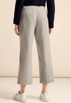 Pantalon en velours côtelé, coupe décontractée