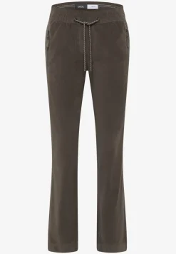 Pantalon en velours côtelé, coupe causale