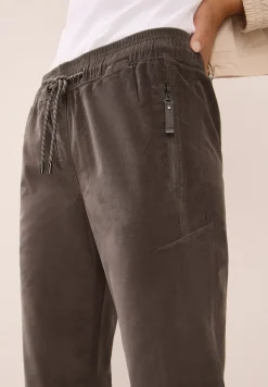 Pantalon en velours côtelé, coupe casuale