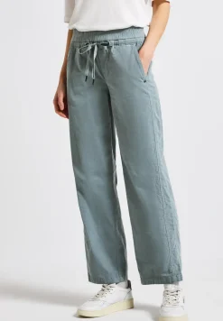 Pantalon en velours côtelé délavé
