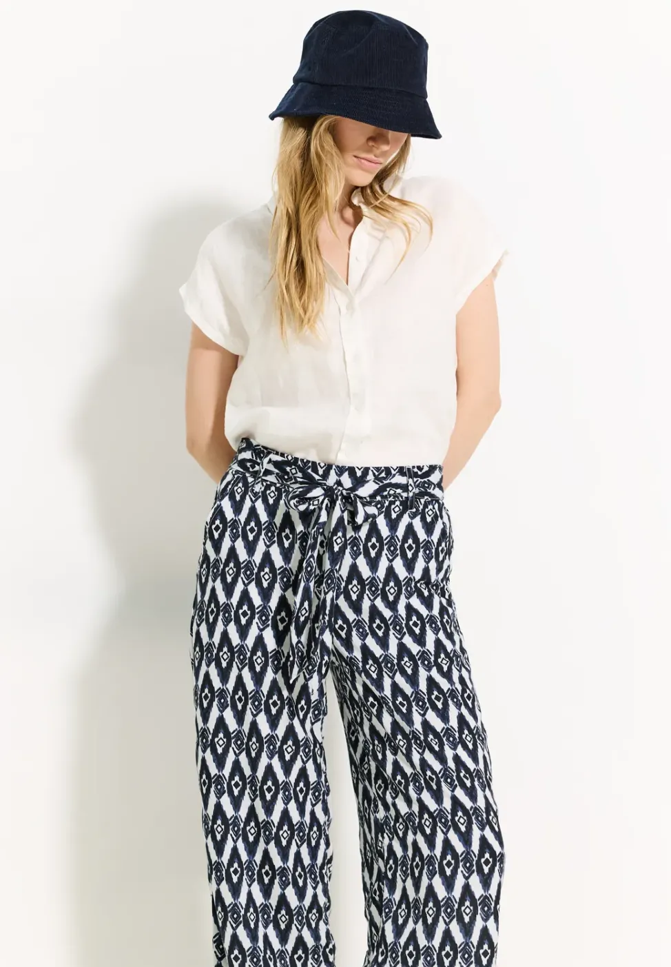 Pantalon à imprimé