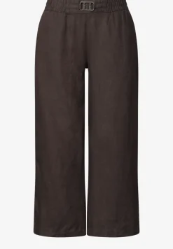 Pantalon large en lin, coupe loose