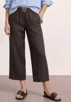 Pantalon large en lin, coupe loose