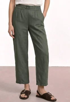 Pantalon large en lin, coupe loose