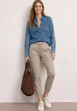 Pantalon léger en coupe slim