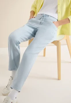 Pantalon look délavé