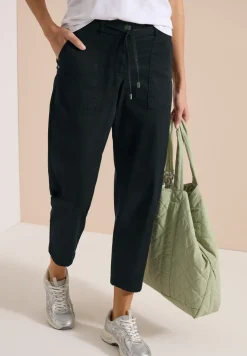 Pantalon Mid Waist Barrel Leg en coupe décontractée